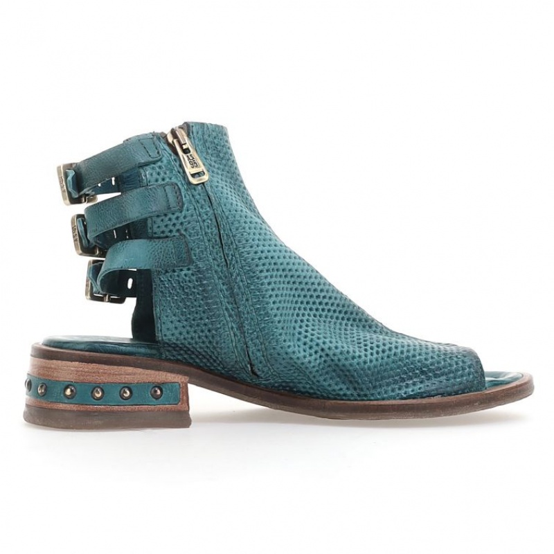A.S.98 Gomer Sandalen Dames Groen | BE-ZDFUMQ597