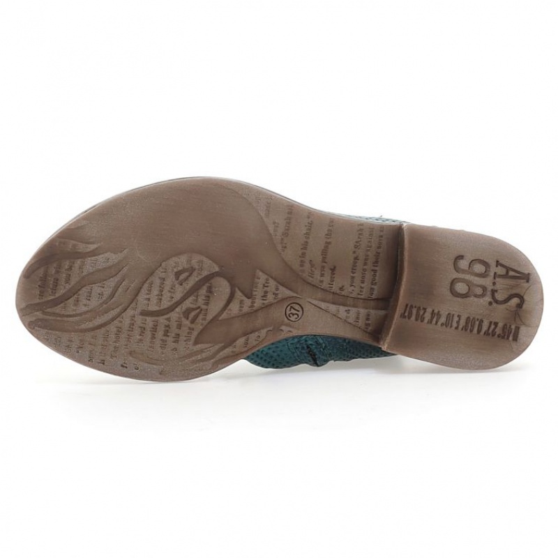 A.S.98 Gomer Sandalen Dames Groen | BE-ZDFUMQ597