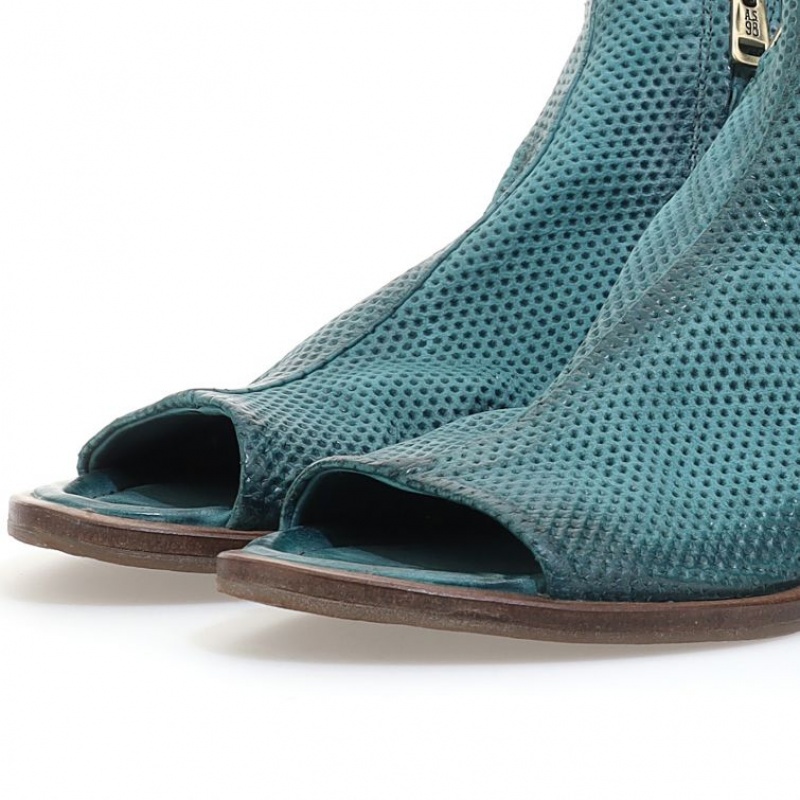 A.S.98 Gomer Sandalen Dames Groen | BE-ZDFUMQ597