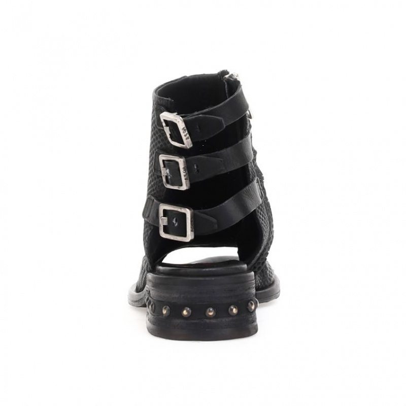 A.S.98 Gomer Sandalen Dames Zwart | BE-DHBYGN581