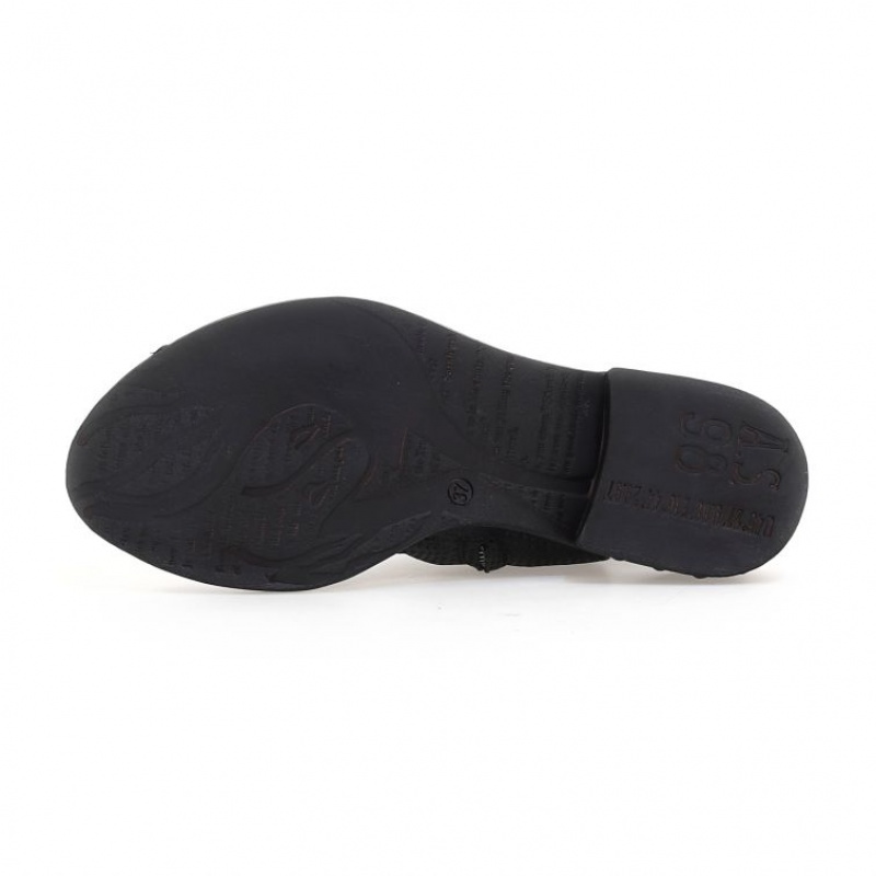 A.S.98 Gomer Sandalen Dames Zwart | BE-DHBYGN581