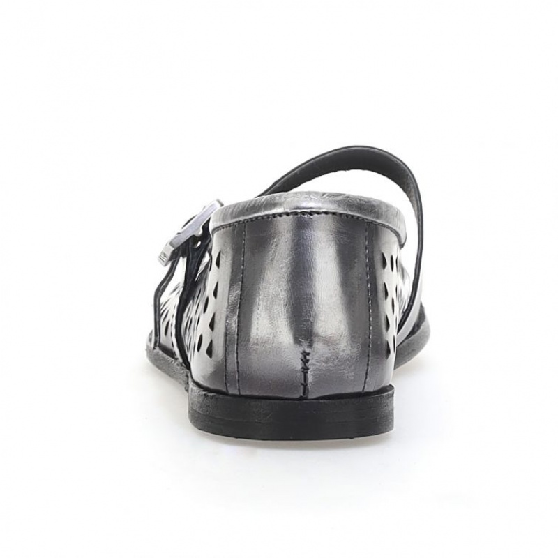 A.S.98 Jacaline flat shoes Dames Titanium | BE-RGWNVA702