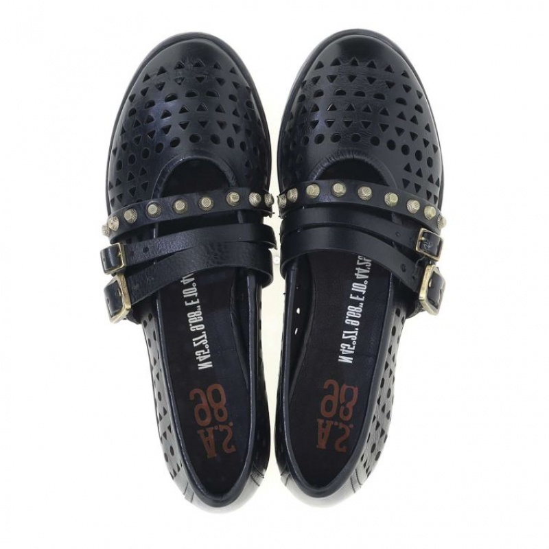 A.S.98 Jade flat shoes Dames Zwart | BE-MBNGJD751