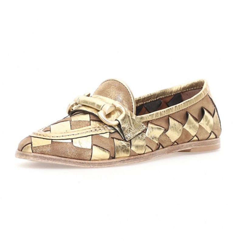 A.S.98 Janel flat shoes Dames Goud | BE-KOJVFW902