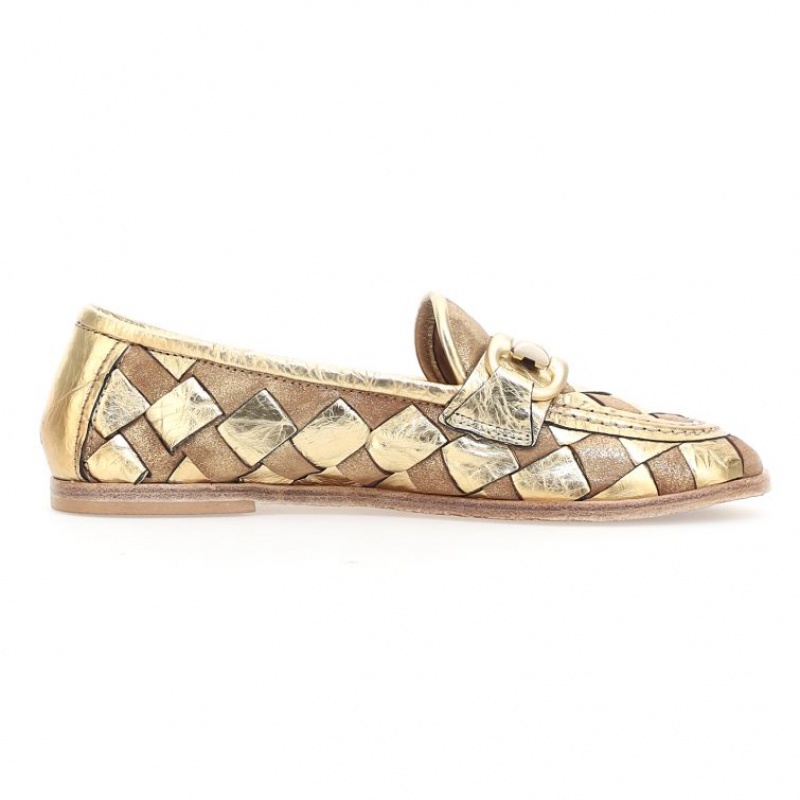 A.S.98 Janel flat shoes Dames Goud | BE-KOJVFW902