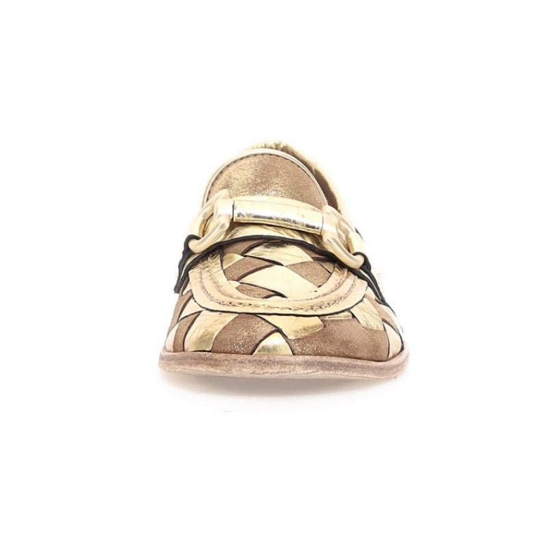 A.S.98 Janel flat shoes Dames Goud | BE-KOJVFW902