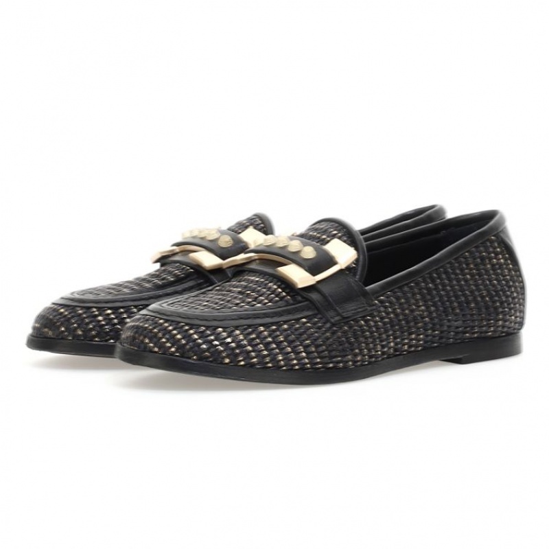 A.S.98 Janele flat shoes Dames Zwart | BE-UAOTMG129