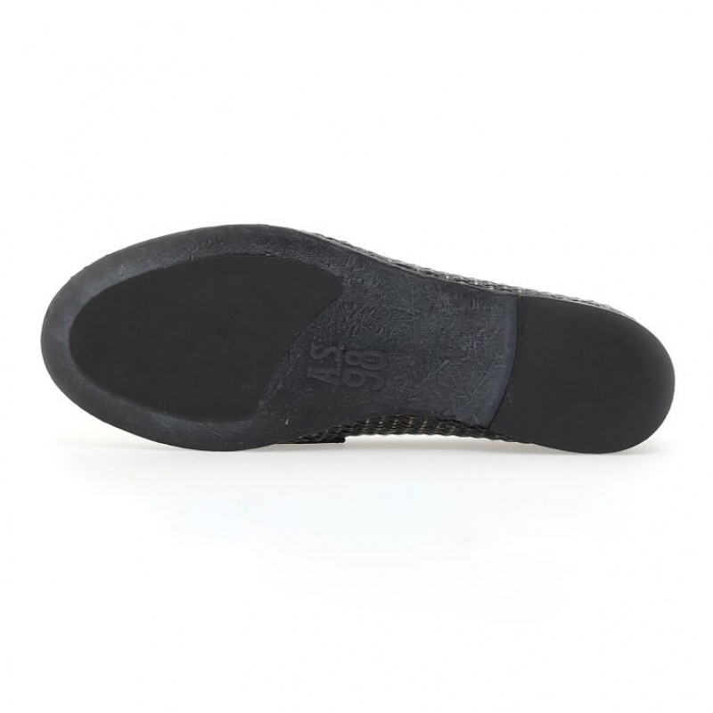 A.S.98 Janene flat shoes Dames Zwart | BE-ZCEPUD854