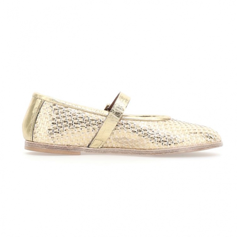 A.S.98 Janet flat shoes Dames Goud | BE-ETZKAI613