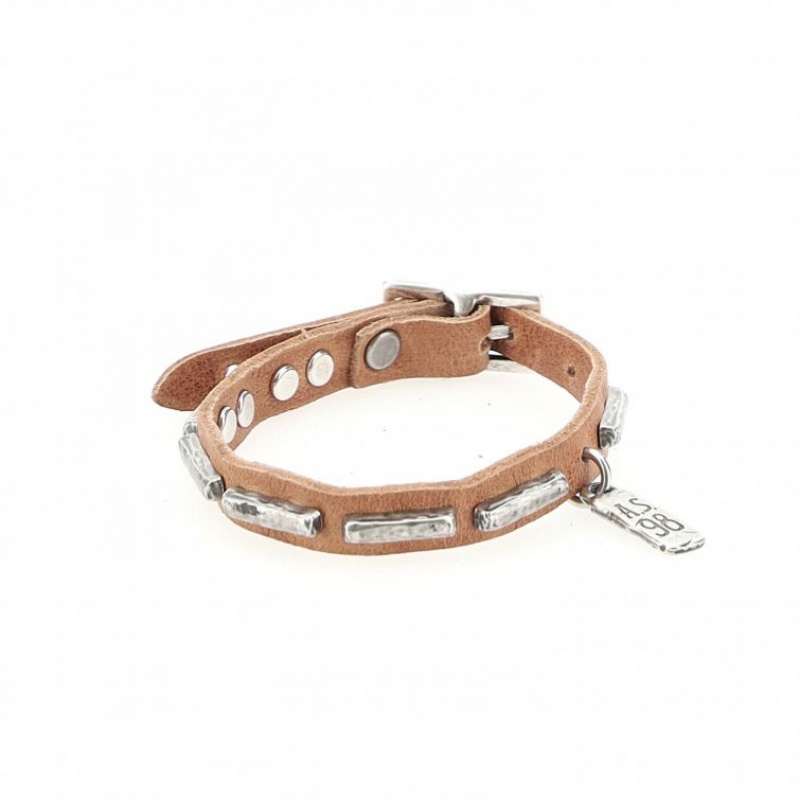 A.S.98 Jeff Armband Unisex Khaki | BE-XKACOD712