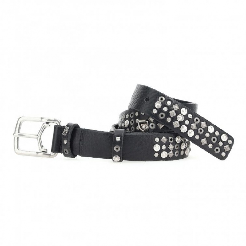 A.S.98 Joe Riemen Unisex Zwart | BE-WQTFIB592