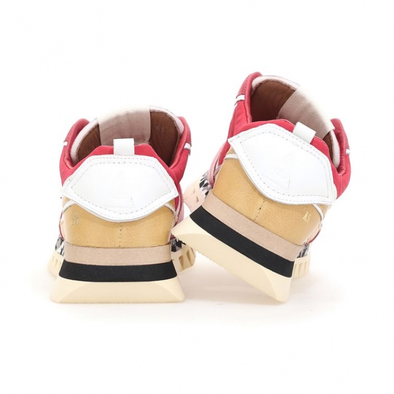 A.S.98 Julian Sneakers Heren Rood | BE-OAEZHS613
