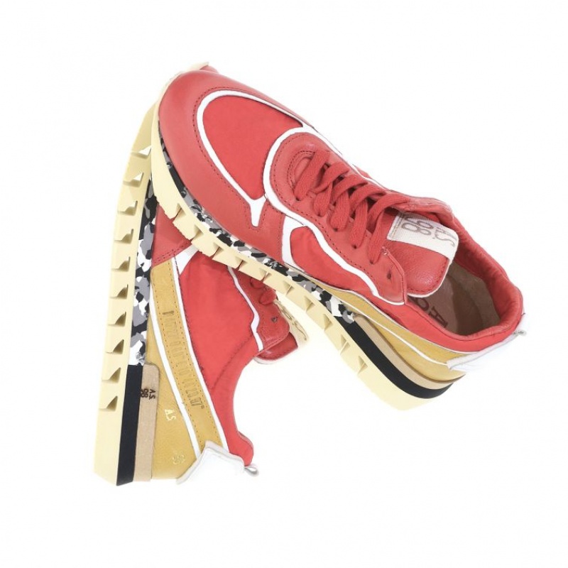 A.S.98 Julian Sneakers Heren Rood | BE-OAEZHS613
