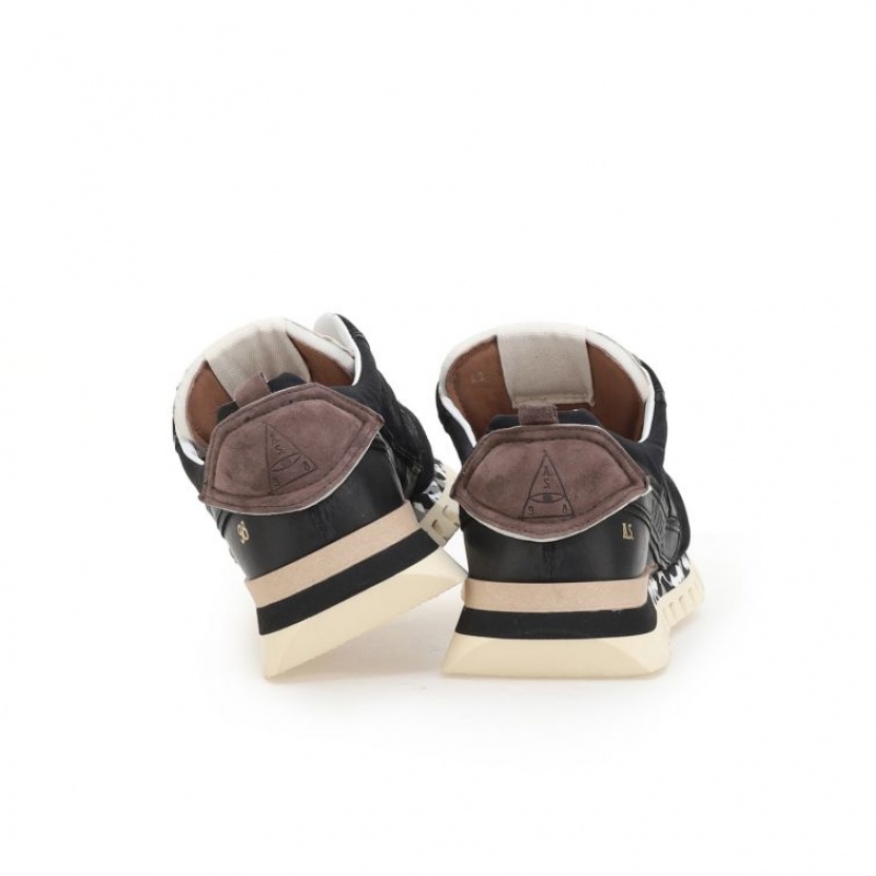 A.S.98 Julian Sneakers Heren Zwart | BE-WDYHEU748