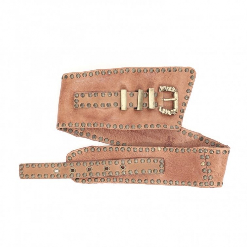 A.S.98 Kenith Riemen Unisex Khaki | BE-VDSYHK507