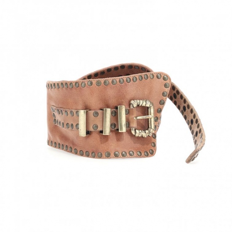 A.S.98 Kenith Riemen Unisex Khaki | BE-VDSYHK507
