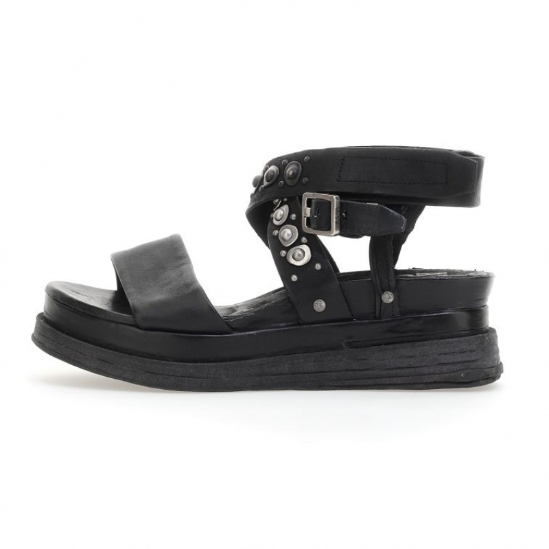 A.S.98 Ladonna Sandalen Dames Zwart | BE-HGTBRU069