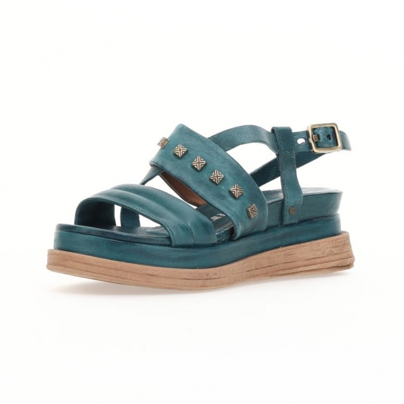 A.S.98 Lalla Sandalen Dames Groen | BE-HGZTDR613