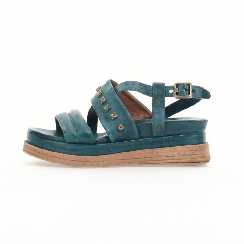 A.S.98 Lalla Sandalen Dames Groen | BE-HGZTDR613
