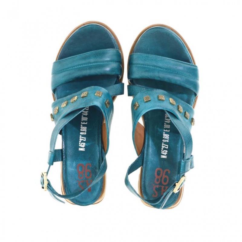 A.S.98 Lalla Sandalen Dames Groen | BE-HGZTDR613