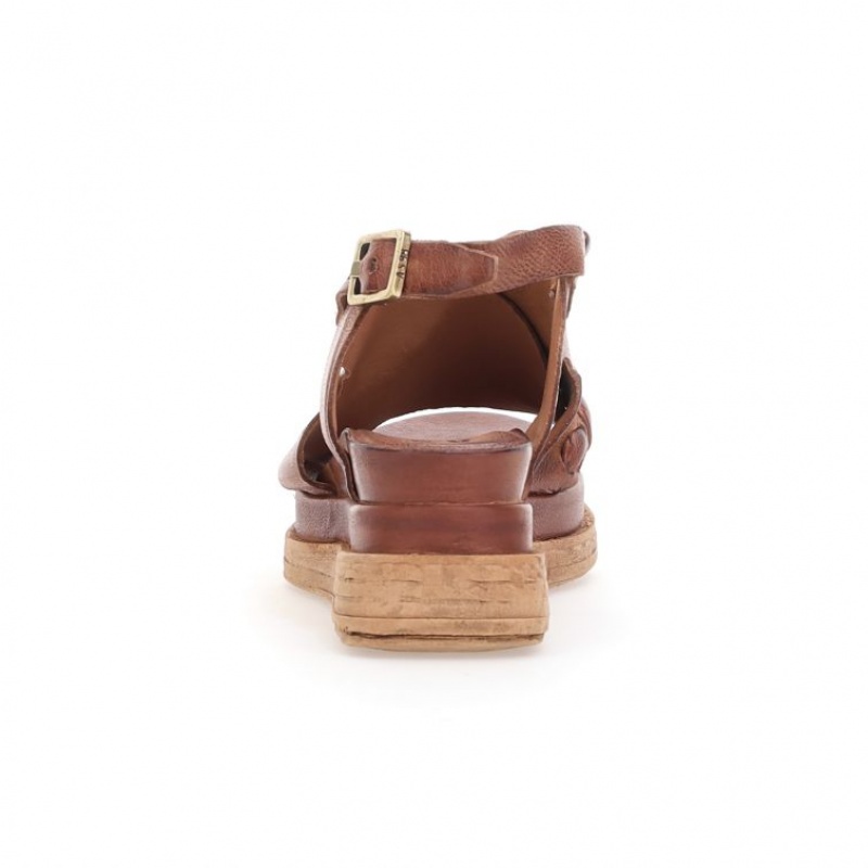 A.S.98 Laz Sandalen Dames Khaki | BE-PARUFZ201
