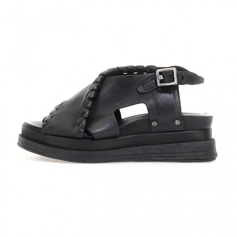 A.S.98 Laz Sandalen Dames Zwart | BE-FZINKE653