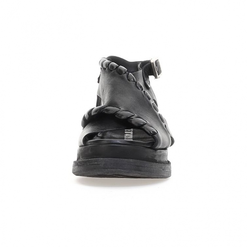 A.S.98 Laz Sandalen Dames Zwart | BE-FZINKE653