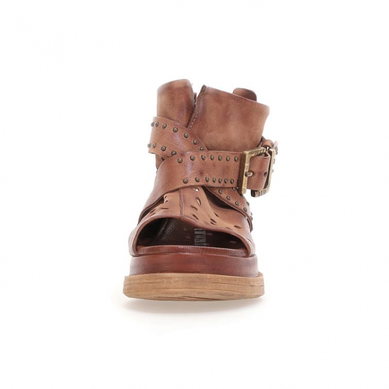 A.S.98 Lenora Sandalen Dames Khaki | BE-KEOFUQ813
