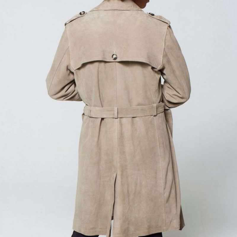 A.S.98 Leren Quincy Jassen Dames Grijs | BE-HLRPFD401