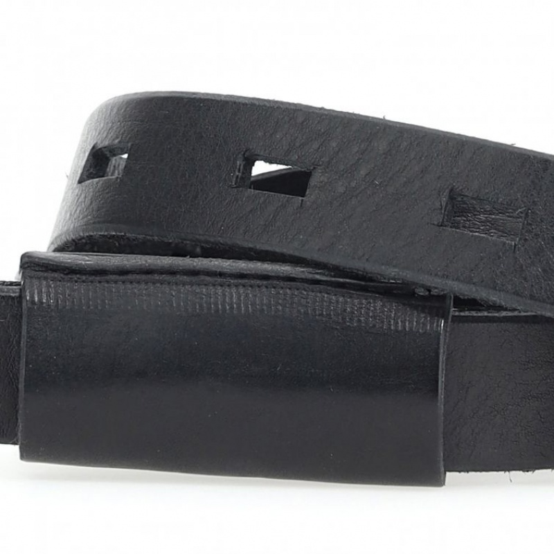 A.S.98 Lester Riemen Unisex Zwart | BE-SYFANU130