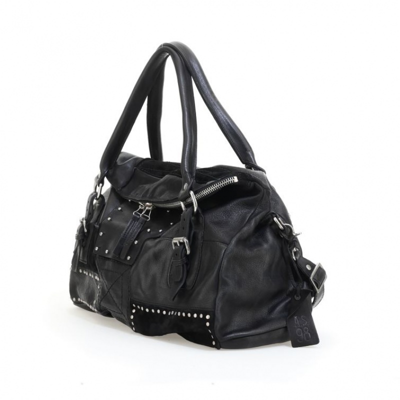 A.S.98 Margaux Tassen Dames Zwart | BE-BJHPOU315