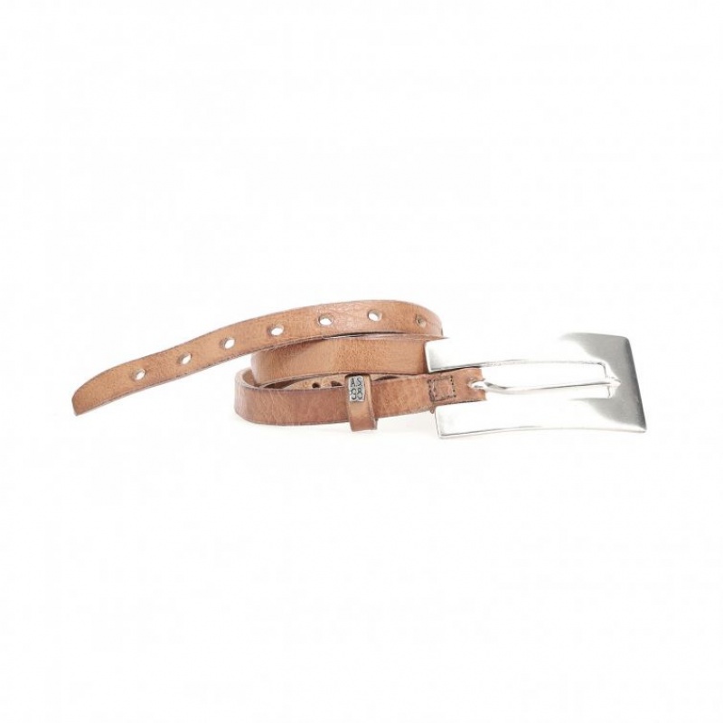 A.S.98 Merv Riemen Unisex Lichtkhaki | BE-WCKBIH094