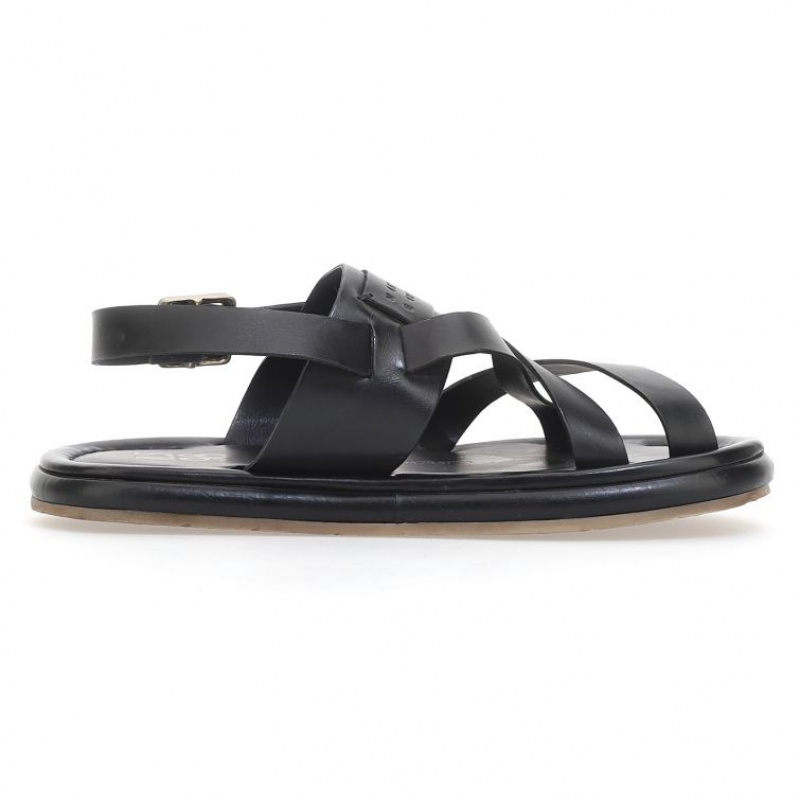 A.S.98 Milford Sandalen Heren Zwart | BE-MSDYNH527