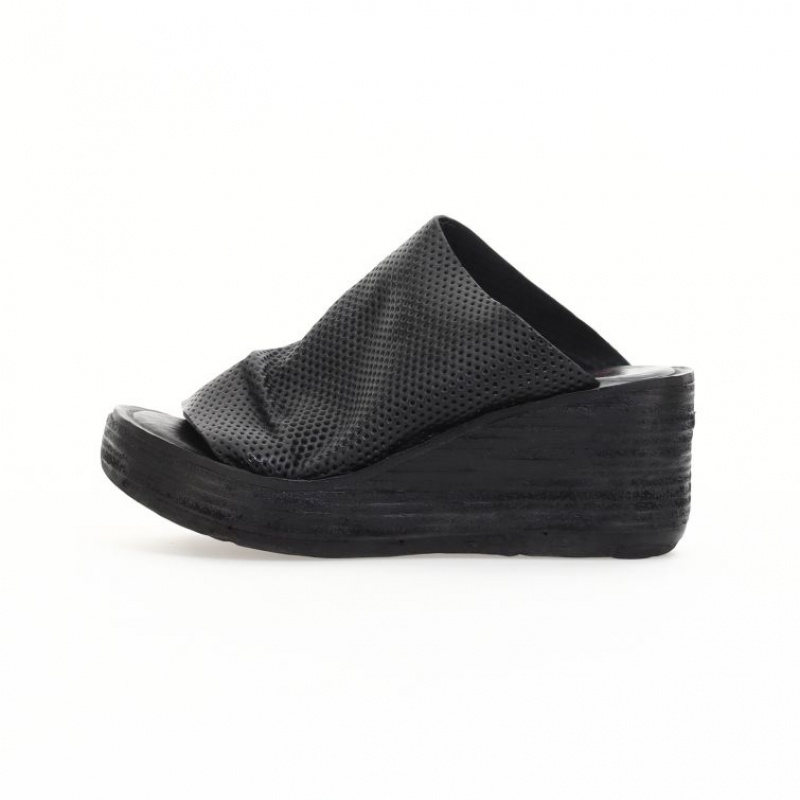 A.S.98 Nanette Sandalen Dames Zwart | BE-LKJVGN761