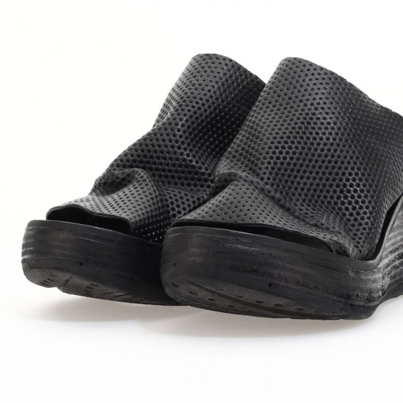 A.S.98 Nanette Sandalen Dames Zwart | BE-LKJVGN761
