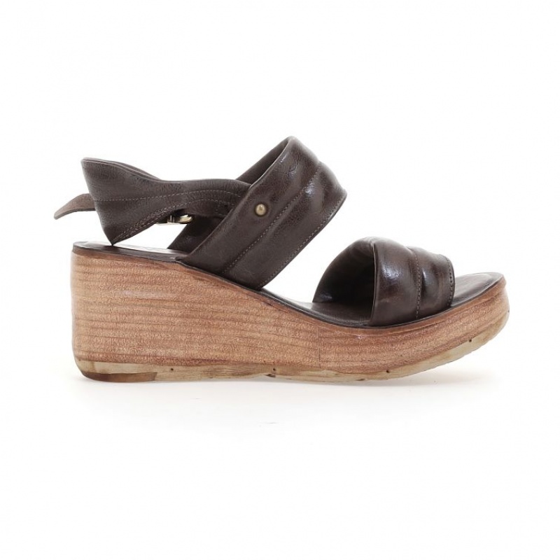 A.S.98 Neely Sandalen Dames Chocola | BE-CMXGSZ570