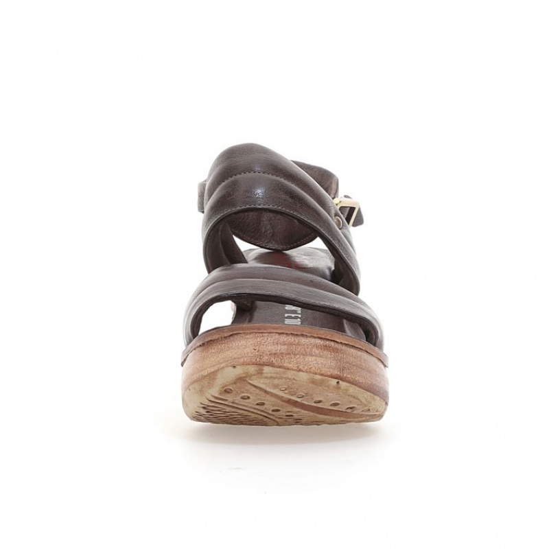 A.S.98 Neely Sandalen Dames Chocola | BE-CMXGSZ570