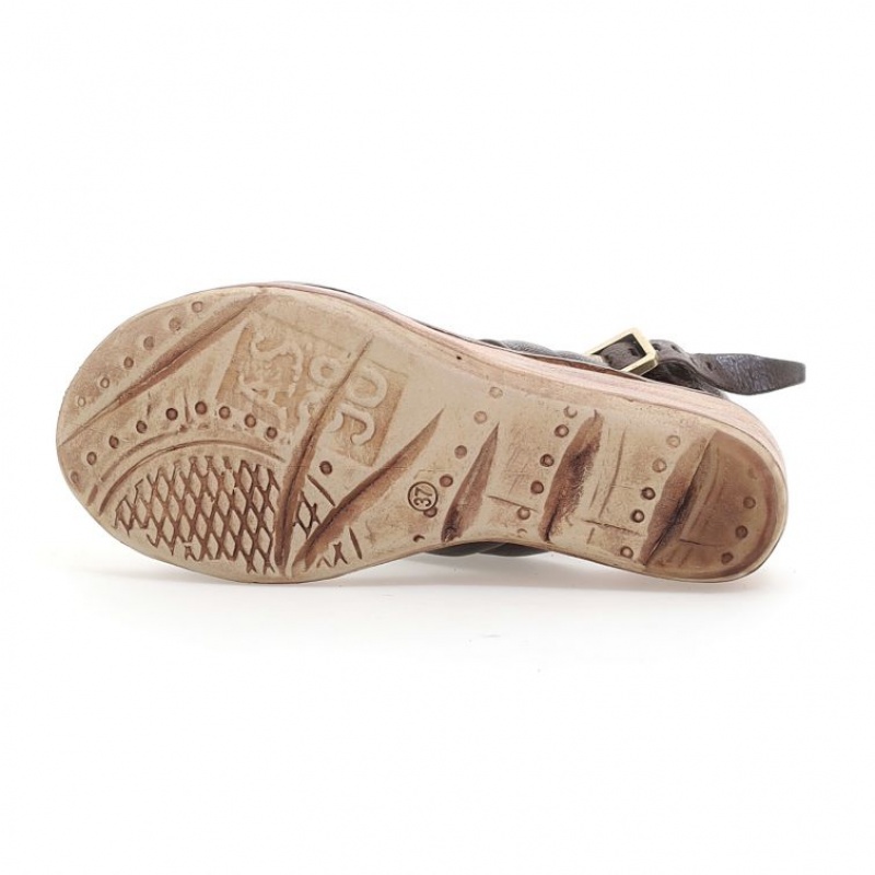 A.S.98 Neely Sandalen Dames Chocola | BE-CMXGSZ570