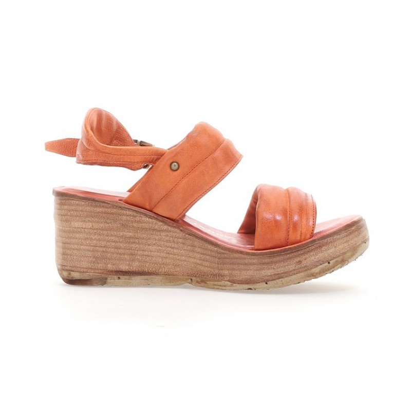 A.S.98 Neely Sandalen Dames Oranje | BE-UQZJIX681
