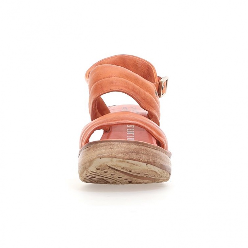 A.S.98 Neely Sandalen Dames Oranje | BE-UQZJIX681
