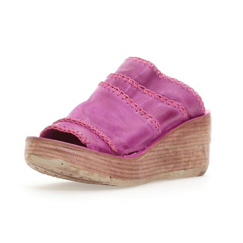 A.S.98 Nivek Sandalen Dames Fuchsie | BE-XSIGPV567