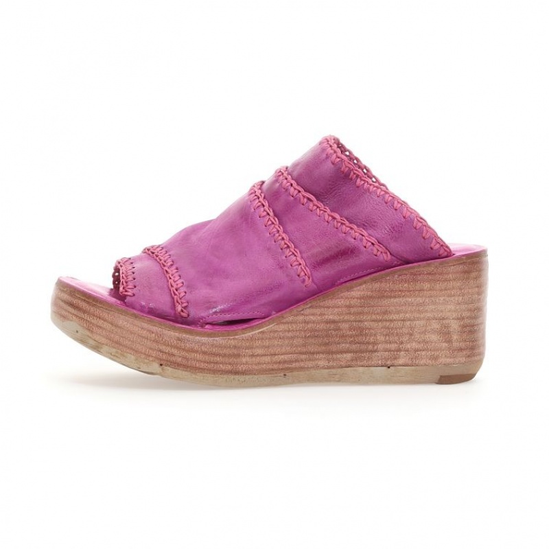 A.S.98 Nivek Sandalen Dames Fuchsie | BE-XSIGPV567