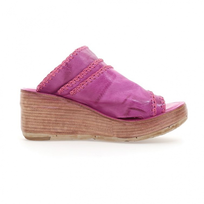 A.S.98 Nivek Sandalen Dames Fuchsie | BE-XSIGPV567