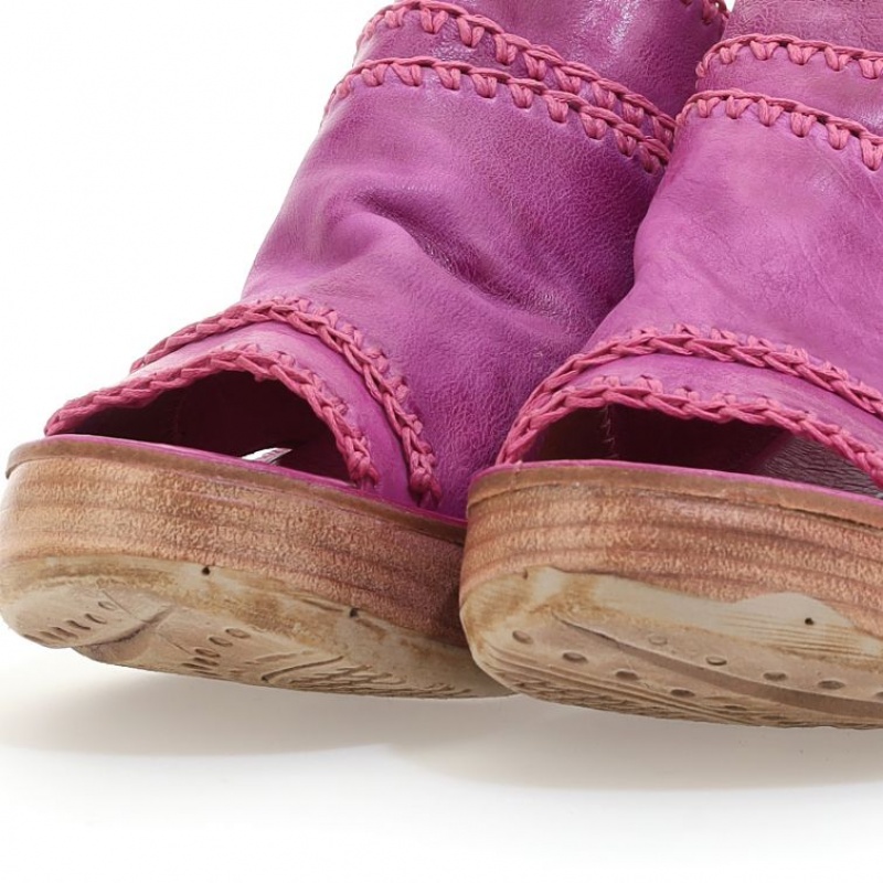 A.S.98 Nivek Sandalen Dames Fuchsie | BE-XSIGPV567