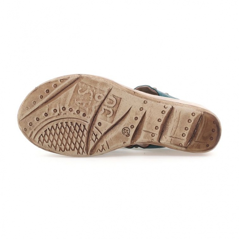 A.S.98 Normand Sandalen Dames Groen | BE-BCLOWQ503
