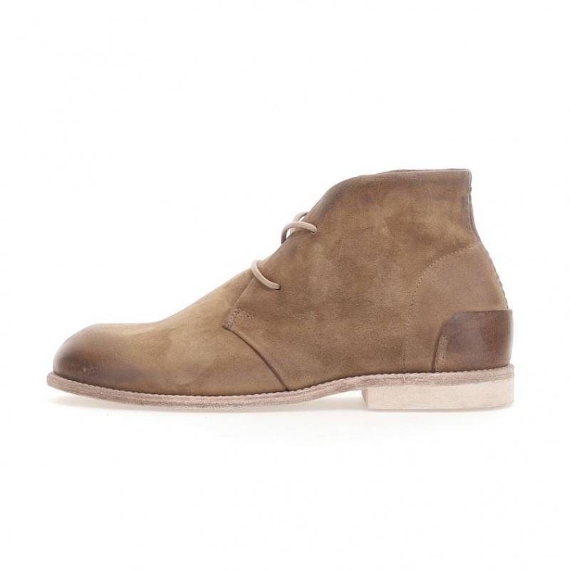 A.S.98 Oswin Ankle boots Heren Khaki | BE-HNYPWF036