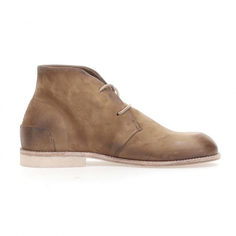 A.S.98 Oswin Ankle boots Heren Khaki | BE-HNYPWF036