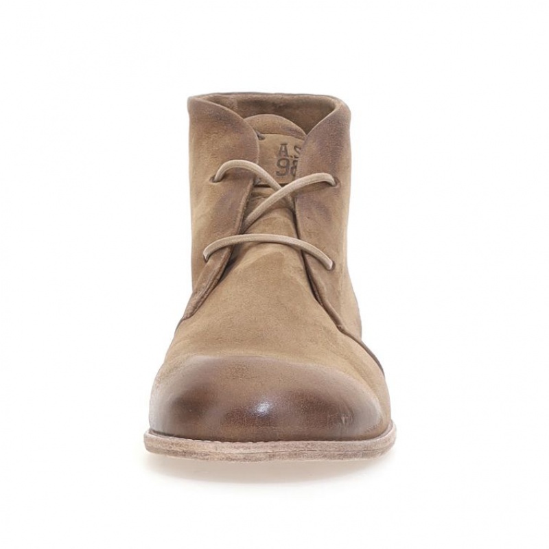 A.S.98 Oswin Ankle boots Heren Khaki | BE-HNYPWF036