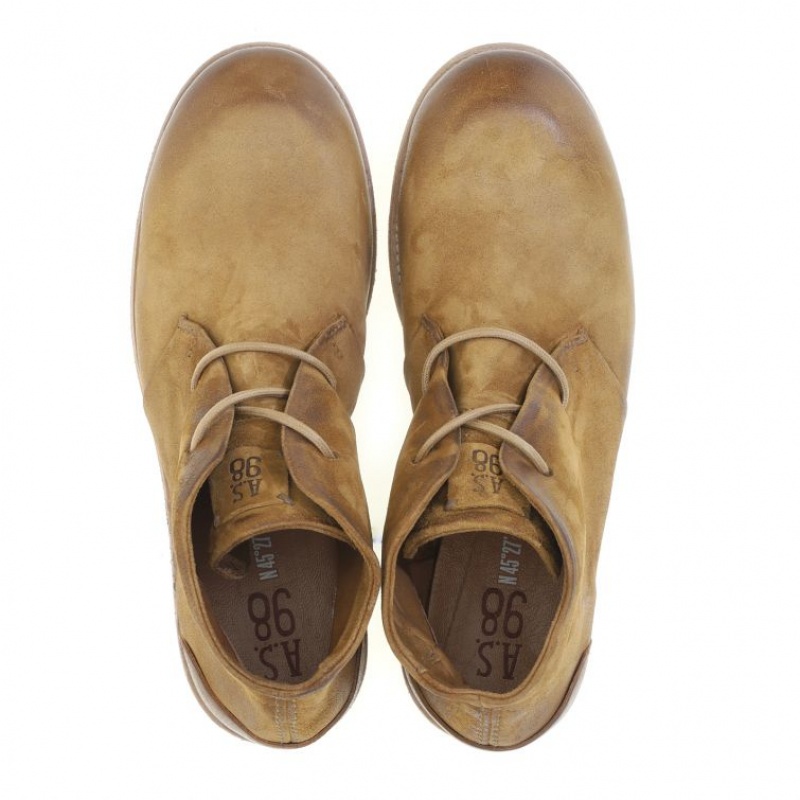 A.S.98 Oswin Ankle boots Heren Khaki | BE-HNYPWF036