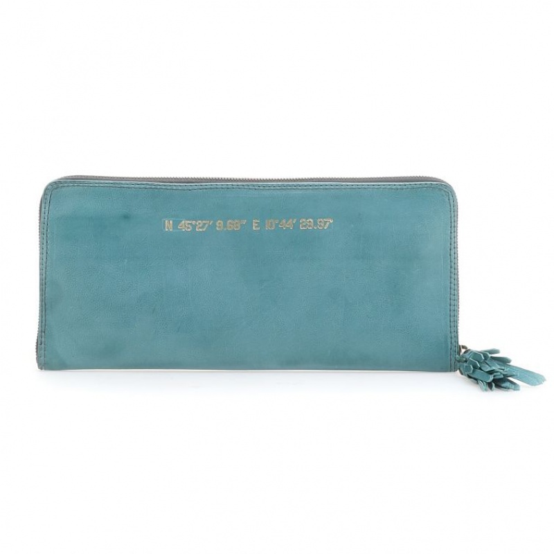 A.S.98 Placida Portefeuille Unisex Groen | BE-GFLCES904